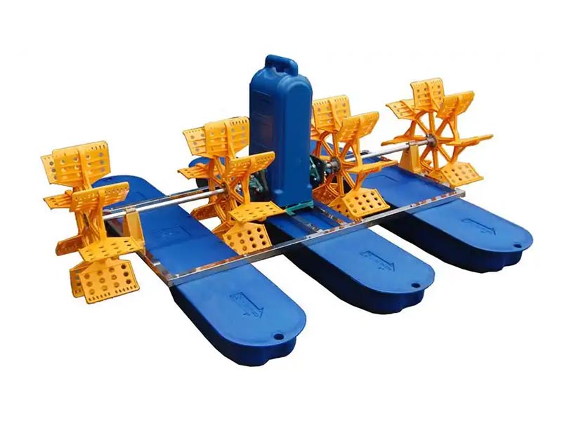 Aerador flotante agrícola